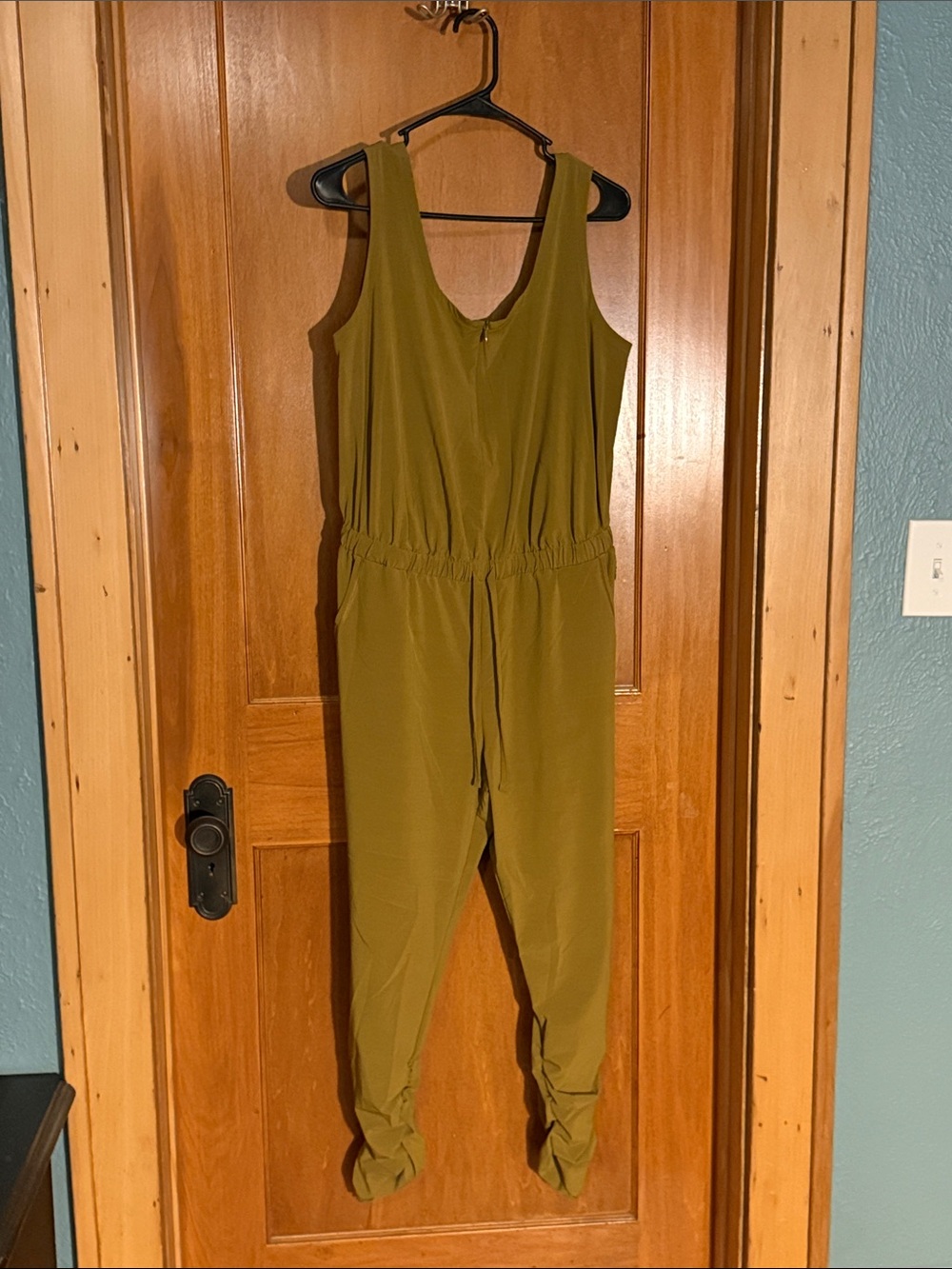 Prana Olive-Style Sleeveless Drawstring Jumpsuit